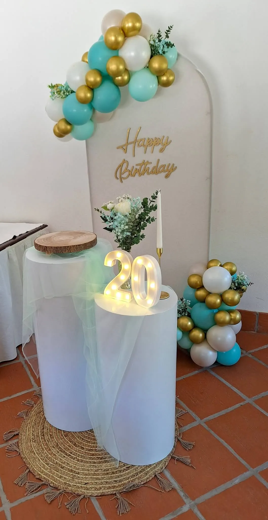 Decoração de aniversário Vida em Festa 1