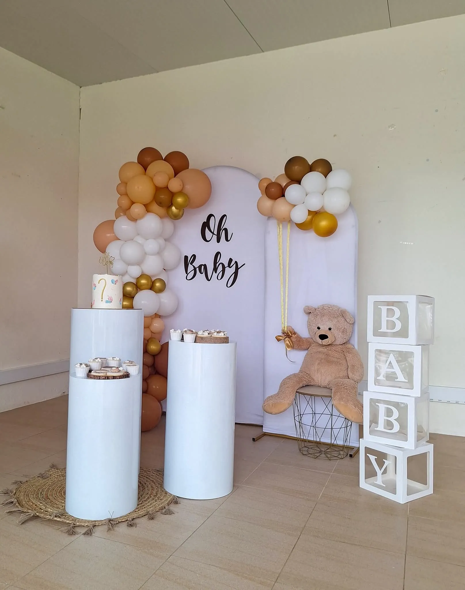 Decoração de baby shower Vida em Festa 1