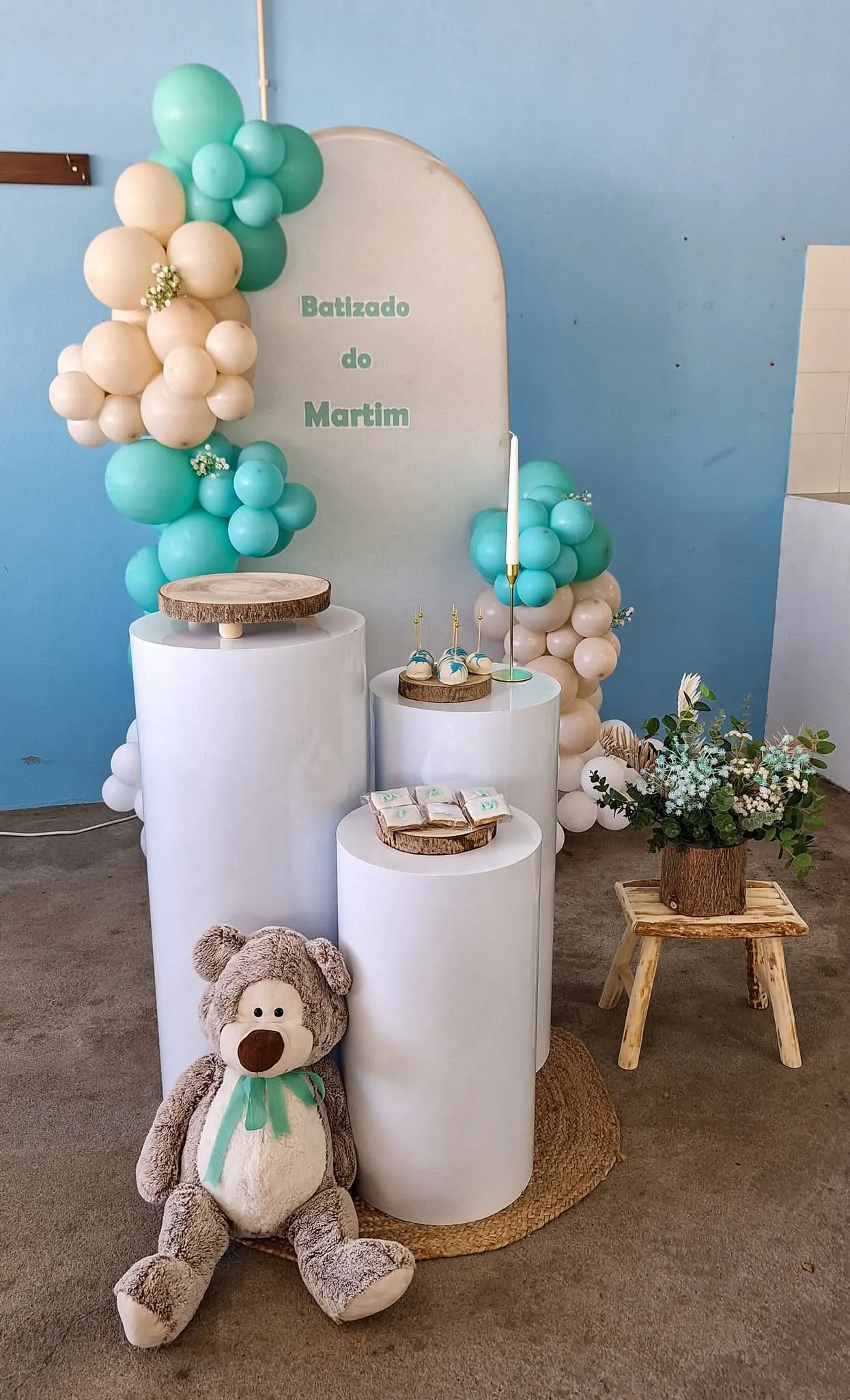 Decoração de batizado Vida em Festa 1